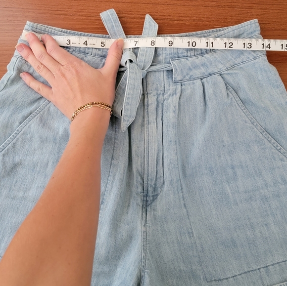 Isabel Marant Etoile Marius Denim Shorts - Picture 5 of 11